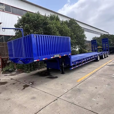 Windkrachtplaat Vervoer Semi-low bed trailer 150 ton Vermogen Blaad veerhanging