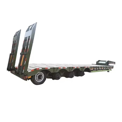 2.3 Achsennummer IJzer Groot laadvermogen Lage sleeptoestel met hydraulische opvouwbare ladder