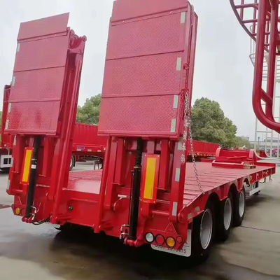 2 assen 20FT 40FT Container Frame Skelet Truck Semi-trailer Chassis voor vervoer