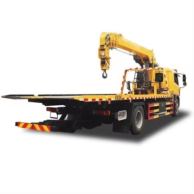 Dongfeng 8 10 ton sleepgewicht Euro III IV V Diesel 21m 5 ton winch recovery flatbed sleepwagen