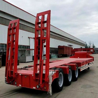 Laagbed Semi-trailer Platbed Trailer As Aanpasbaar aan de eisen van de klant