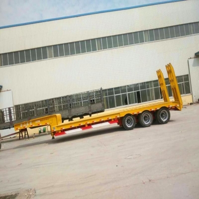 100 ton 4 assen Container Cargo 6m 12m Super Link Semi Trailer voor uw vervoer