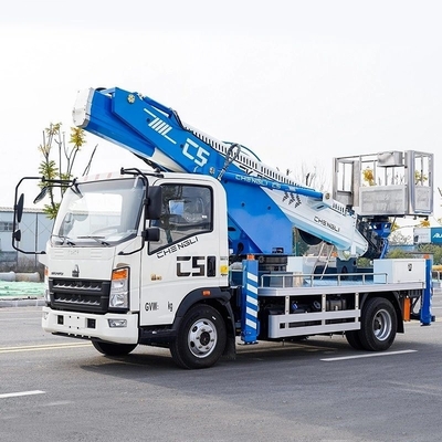 Aanpasbaar 22m 4X2 Telescopisch Boom Aerial Working Platform Truck Vehicle Aanpasbaar