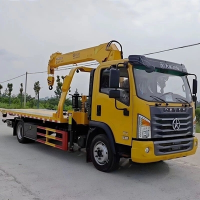 Truck Aerial Platform Werkvoertuig met grote werkmand en handgeschakelde transmissie