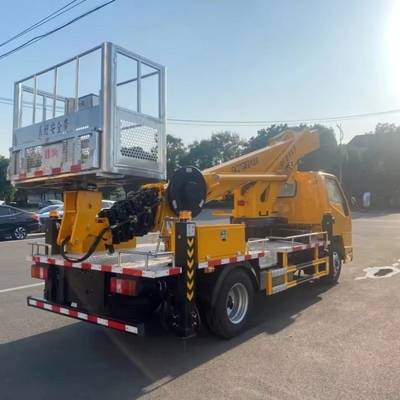 23m Hoogte Operatie Brandweer Truck Bucket Truck Telescopisch luchtwerkplatform Truck
