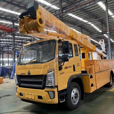 23m Hoogte Operatie Brandweer Truck Bucket Truck Telescopisch luchtwerkplatform Truck