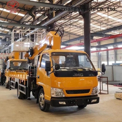 Hooggelegen werkplatform Dongfeng 16m Luchtwagen Kran Truck met Weichai motor