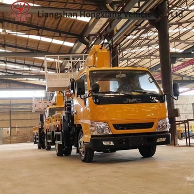 Hooggelegen werkplatform Dongfeng 16m Luchtwagen Kran Truck met Weichai motor