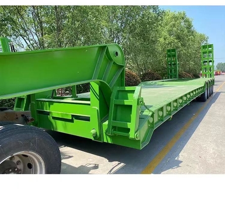 50 ton groene laadmachine vrachtwagen aanhangwagen 3 4-assen maatwerk 1 jaar naverkoopservice