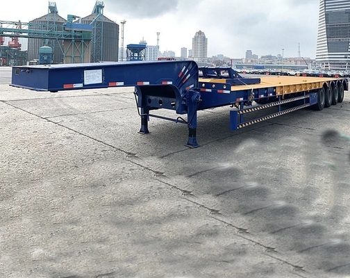 EHL9400L 4 assen laag chassis laag platbed half-aanhangwagen voor lichtvervoer