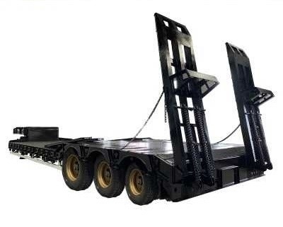 EHL9400L 4 assen laag chassis laag platbed half-aanhangwagen voor lichtvervoer
