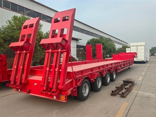 Transport Zware machines 3/4/5 As 50 60 80 Tonnen Ganshalsgraver Laaglader
