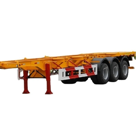 40 ft Container Transport Truck Skelet Trailer Semi-trailer voor veilig vervoer