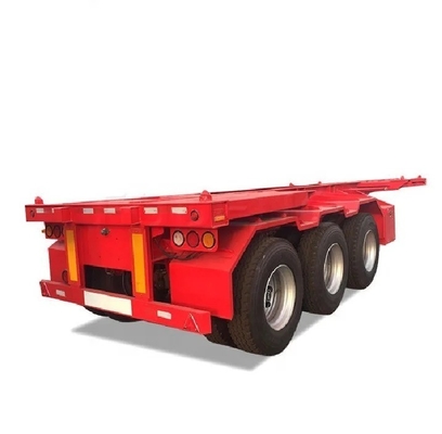 40 ft Container Transport Truck Skelet Trailer Semi-trailer voor veilig vervoer