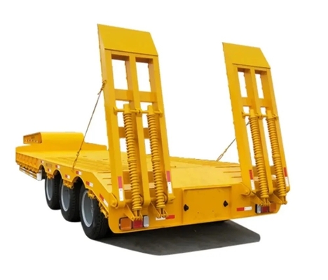 Zware lading 50 t-60 t 3/4 assen Lowboy/Low Deck/Platform/Loader voor het transport van graafmachines