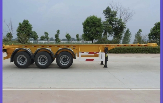 2/3/4 Assen Skeleton Frame Chassis Container Trailer met Multi-link Suspension System