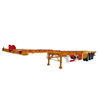 2/3/4 Assen Skeleton Frame Chassis Container Trailer met Multi-link Suspension System