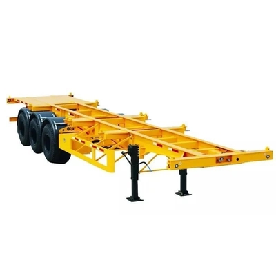 Aanpasbare Shandong Made Frame Skeleton Semi-trailer voor 40 FT Container Transport