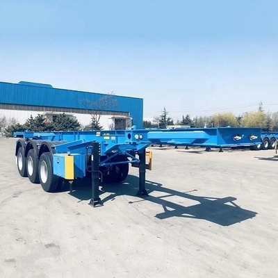 Dual Line Braking System Immobilize Design Semi-Trailer voor 20/40/45 FT Containers