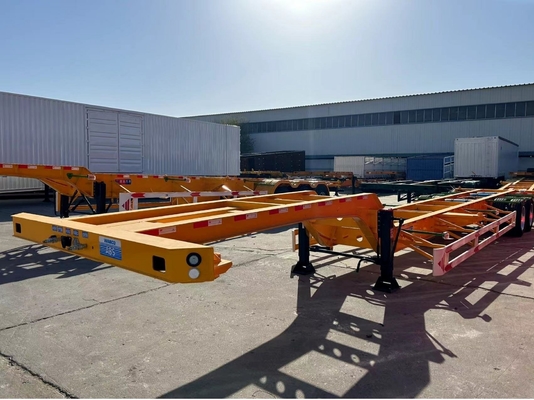 Dual Line Braking System Immobilize Design Semi-Trailer voor 20/40/45 FT Containers