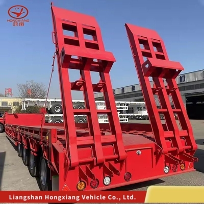 Laagbedladers met een lengte van 30 ton met een laag bed en een plat dek