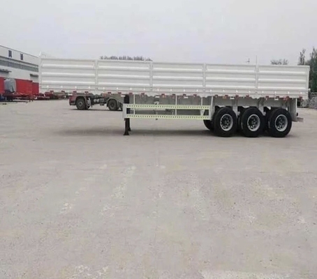 3-assige 40-80 ton lading zijwand vee hek aanhangwagen halve aanhangwagen voor eisen