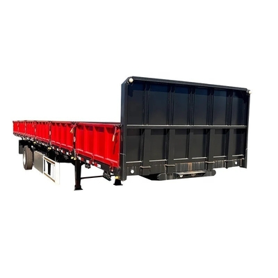 3-assige Dump Trailer Side Wall Dump Truck Semi-trailer met 1 jaar service na verkoop