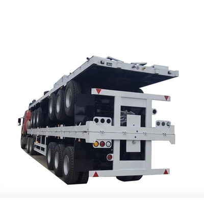 ABS antiblokkerend remsysteem 3-assige skeletcontainer-half-aanhangwagen voor middelmatige belasting