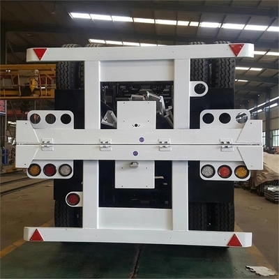 ABS antiblokkerend remsysteem 3-assige skeletcontainer-half-aanhangwagen voor middelmatige belasting