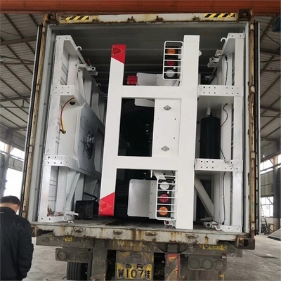 ABS antiblokkerend remsysteem 3-assige skeletcontainer-half-aanhangwagen voor middelmatige belasting