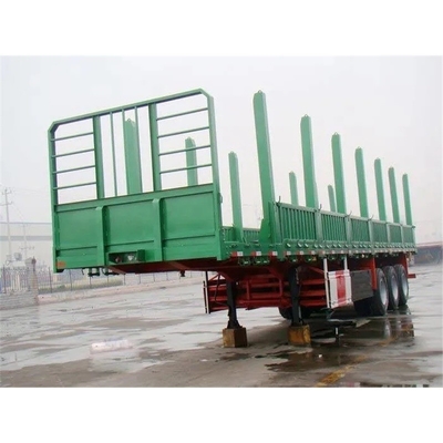 Medium Duty Grade 3 Assen 40FT Skeleton Container Halve aanhanger met aangepaste kleur