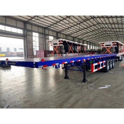 Medium Duty Grade 3 Assen 40FT Skeleton Container Halve aanhanger met aangepaste kleur