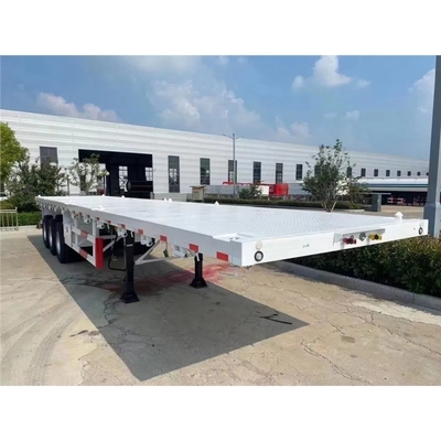 Medium Duty Grade 3 Assen 40FT Skeleton Container Halve aanhanger met aangepaste kleur