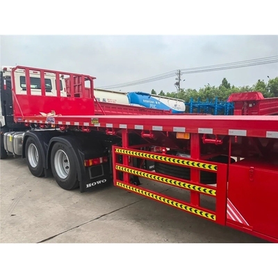 Container slot 20FT 40FT Container Frame Skelet Halve aanhanger met 5,5 ton Capaciteit