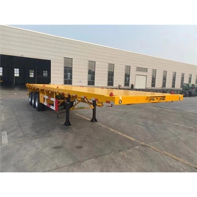 Container slot 20FT 40FT Container Frame Skelet Halve aanhanger met 5,5 ton Capaciteit