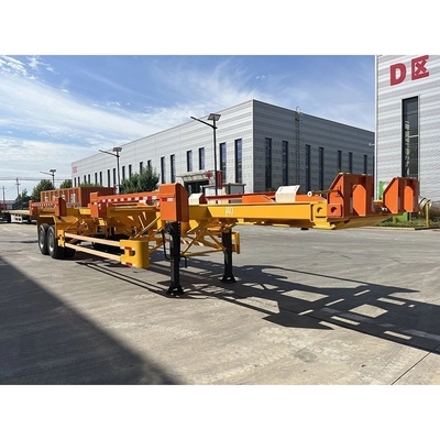 40ft Container Frame Skeleton Semi-trailer voor containers Transportkwaliteit en duurzaam