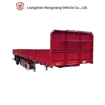 Semi-trailer van staal 40ft zijwand voor zwaar vervoer en groot houttransport