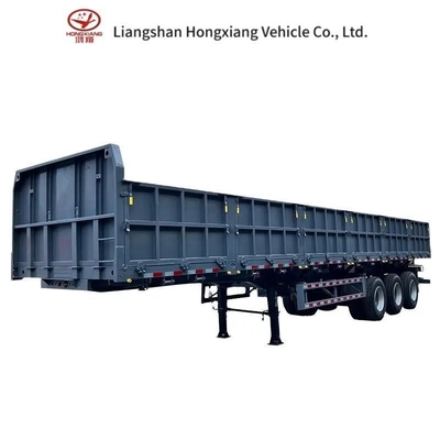 12 wielen stake bulk cargo transporter half aanhangwagen diertransport met aanpassing