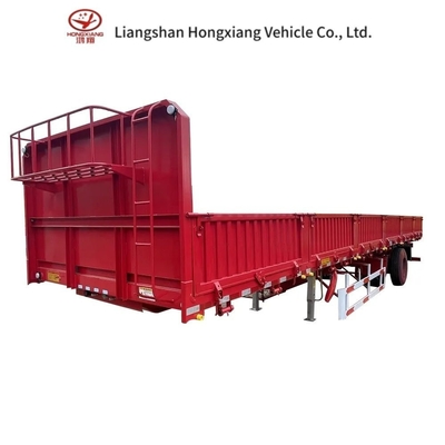 12 wielen stake bulk cargo transporter half aanhangwagen diertransport met aanpassing