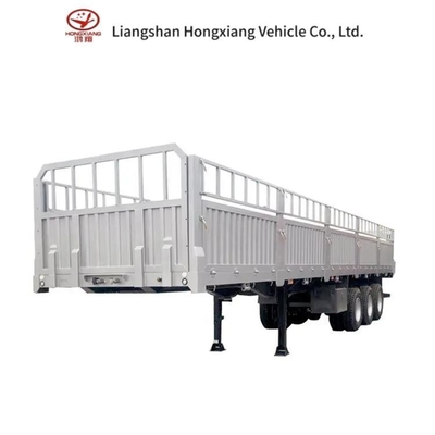 12 wielen stake bulk cargo transporter half aanhangwagen diertransport met aanpassing
