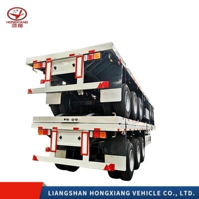 Medium Duty Low 40ft 3 Axle Skeleton/Skeletal Semi Trailer voor soepel vervoer
