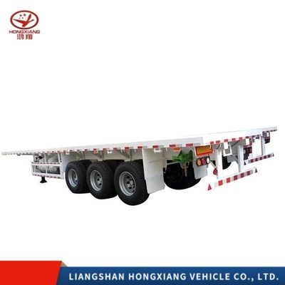 Langdurige skelethalve aanhangwagen met anti-corrosiecoating en ABS-remsysteem