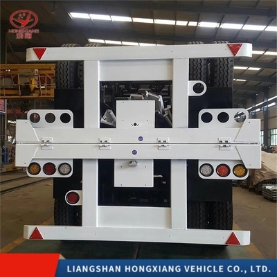 Langdurige skelethalve aanhangwagen met anti-corrosiecoating en ABS-remsysteem