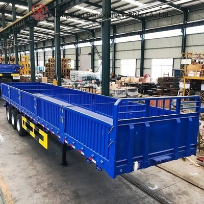 Vrachtwagen aanhangwagen Semi-box hek aanhangwagen 2 as nummer 1 Jaar naverkoopservice