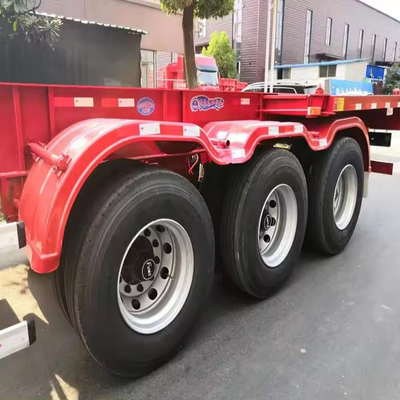 Semi-aanhangwagens met platte trailers Semi-aanhangwagens met 3 assen Container-aanhangwagens met platte trailers Semi-aanhangwagens Truck-aanhangwagens