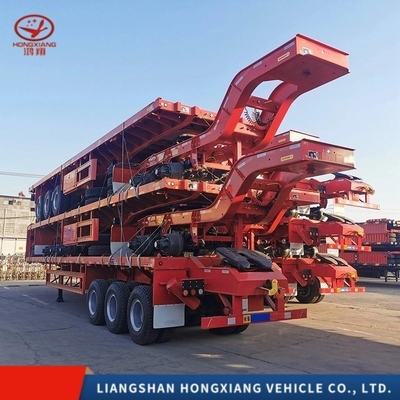 3 As 40FT Skeleton Semi-trailer Aanpasbare kleur en 1 jaar service na verkoop