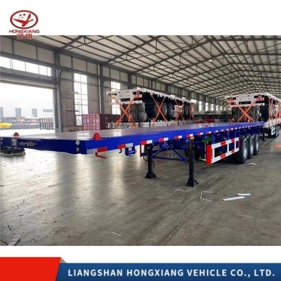 Flatbed 3 axles 40FT Container Skeleton Semi-trailer met 8/12/16 banden