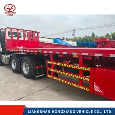 3 assen 40ft Bulk Cargo Transport Skelet Container Chassis Skelet Halve aanhanger
