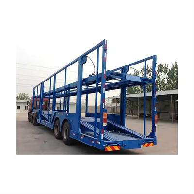 3 ascontainerplatbed-half-aanhangwagens vrachtwagen-aanhangwagens met ABS-remsystemen
