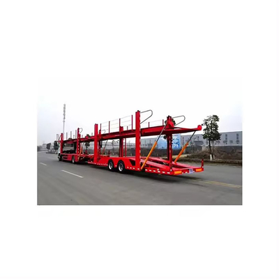 3 ascontainerplatbed-half-aanhangwagens vrachtwagen-aanhangwagens met ABS-remsystemen